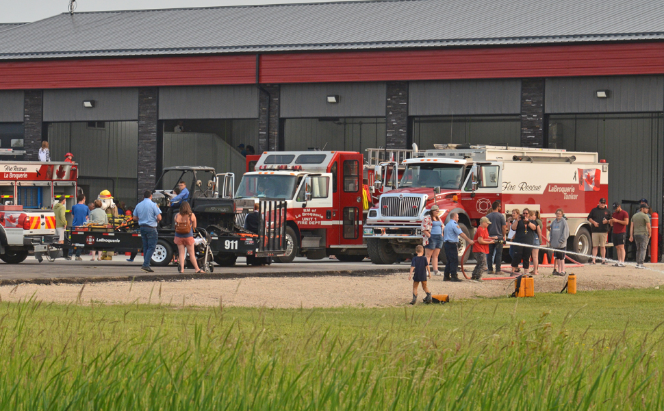 New fire hall in La Broquerie is a